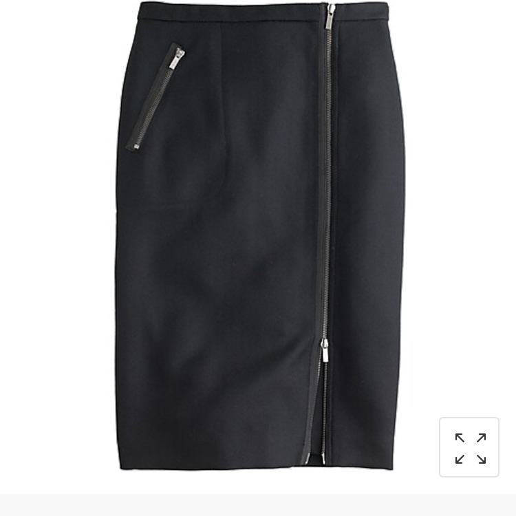 J.Crew Wool Lined Skirt